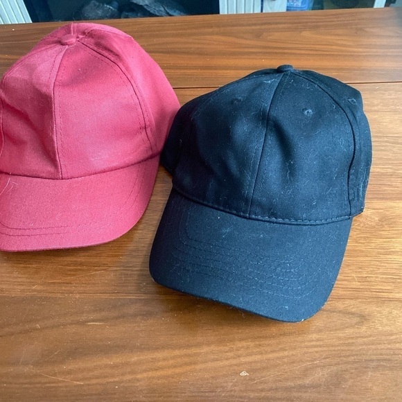 Bundle of Three Solid Colored Hats - Picture 2 of 4